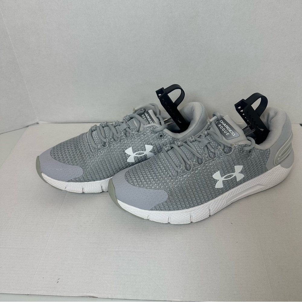 Under Armour Charged Rogue 2.5 Womens Size 10 Grey Gray Shoes Sneakers